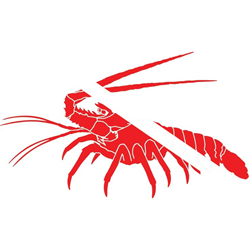 Lobster Dive Sticker